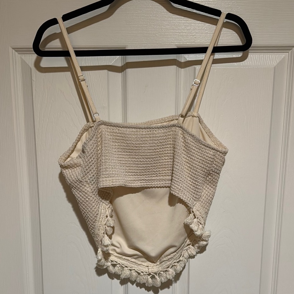 Cream Knit Women's Top - Picture 4 of 4